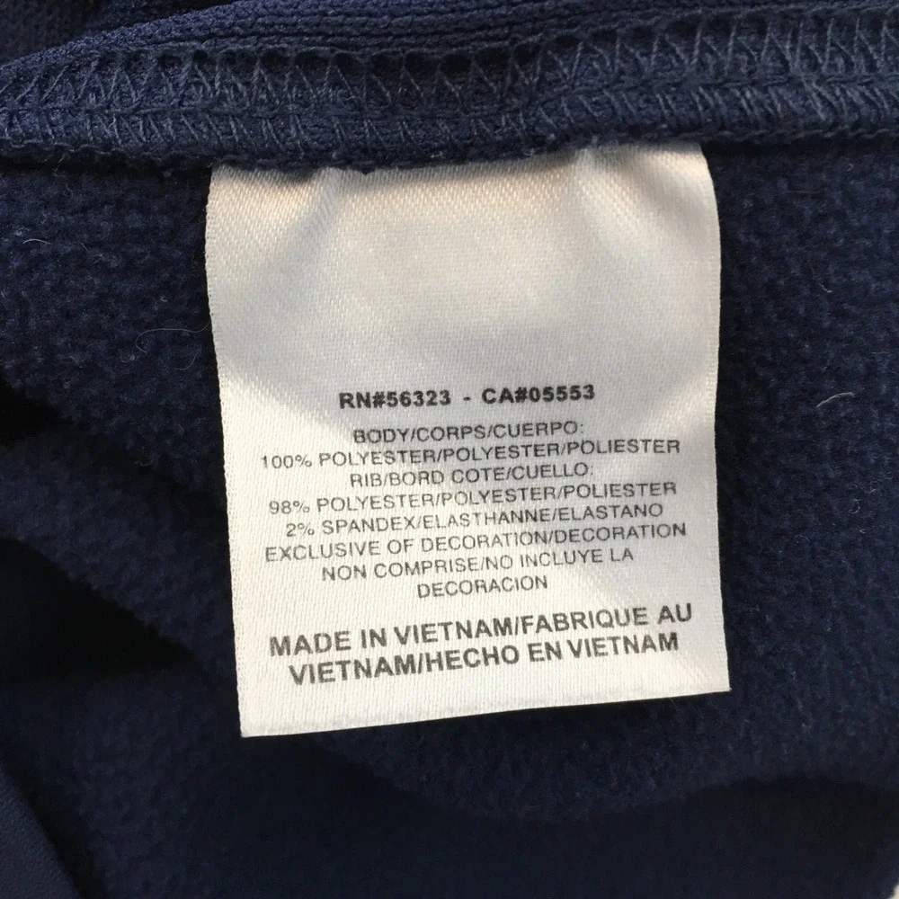 Vintage Y2K Nike Center Swoosh Navy Blue Long Sleeve Athletic Sweatshirt Men‎ XL